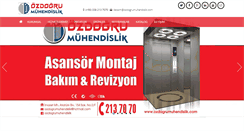 Desktop Screenshot of ozdogrumuhendislik.com